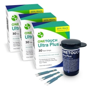 OneTouch Ultra Plus™ test strips - 90 count